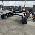 Cheap rubber track crawler chassis for tractors excavators